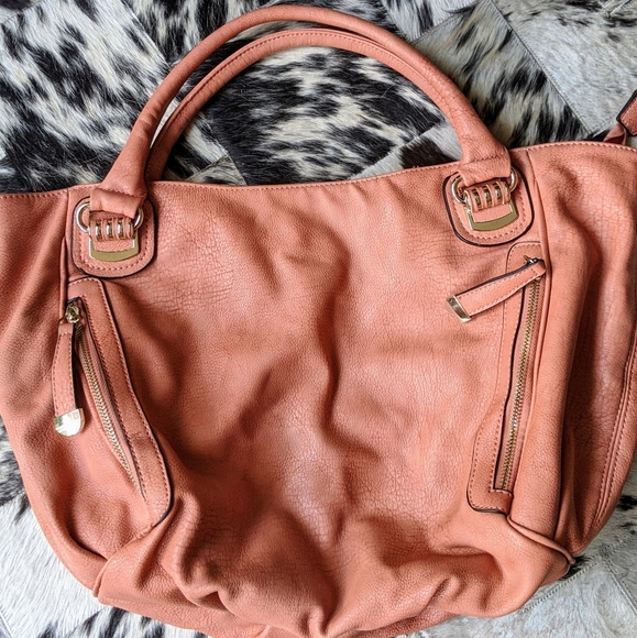 Coral Boho Chic tote - Picture 3 of 6